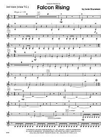 Falcon Rising - Violin 3 (Viola T.C.) 