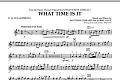 What Time Is It (from High School Musical 2) - Eb Alto Saxophone 1