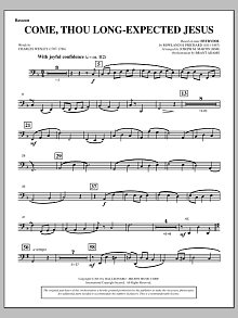 Come, Thou Long-expected Jesus (from A Symphony Of Carols) - Bassoon 