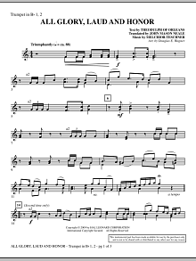 All Glory, Laud And Honor - Bb Trumpet 1,2 