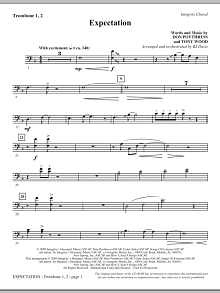 Expectation - Trombone 1 & 2 