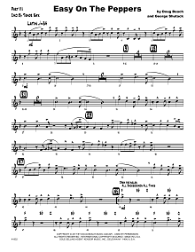 Easy On The Peppers - 2nd Bb Tenor Saxophone 