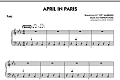 April in Paris - Piano