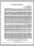 Let The World Sing Gloria - Full Score