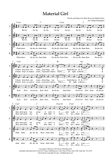 Material Girl (arr. Gitika Partington) 