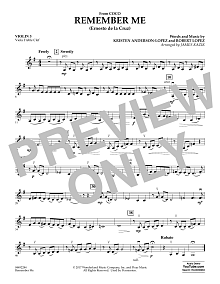 Remember Me (from Coco) (arr. James Kazik) - Violin 3 (Viola Treble Clef) 