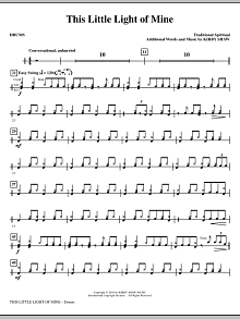 This Little Light Of Mine - Drums 