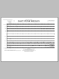 Daft Punk Medley - Percussion Score