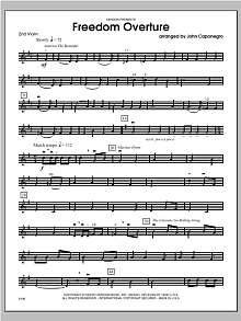 Freedom Overture - Violin 2 