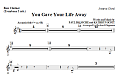 You Gave Your Life Away - Bass Clarinet (Sub. Cello)