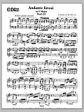 Andante Favori in F Major, WoO 57