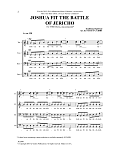 Joshua Fit The Battle Of Jericho (arr. Stacey V. Gibbs)