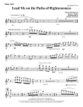 Lead Me on the Paths of Righteousness - Flute 1 & 2