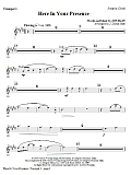 Here In Your Presence - Trumpet 1