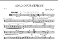 Adagio For Strings - Viola