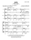 Cups (When I'm Gone) (from Pitch Perfect) (arr. Kirby Shaw)