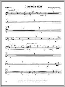 Cerulean Blue - Trombone 4 
