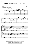 Christmas, Share Your Song