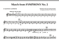 March from Symphony No. 2 - Eb Baritone Saxophone