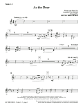 As The Deer (arr. Keith Christopher) - Violin 1, 2