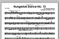 Hungarian Dance, No. 13 - Violin 1