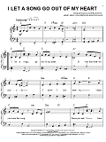I Let A Song Go Out Of My Heart