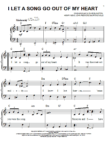 I Let A Song Go Out Of My Heart 