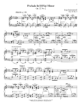 Prelude In B-Flat Minor, Op. 32, No. 2