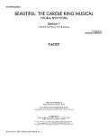 Beautiful: The Carole King Musical (Choral Selections) - Synthesizer II