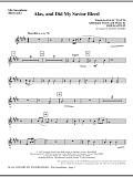 Alas, And Did My Savior Bleed - Alto Sax (Horn sub.)