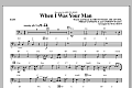 When I Was Your Man (arr. Mac Huff) - Bass