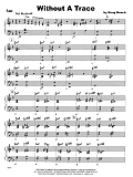 Without A Trace - Piano