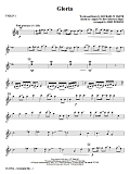 Gloria (arr. John Purifoy) - Violin 1