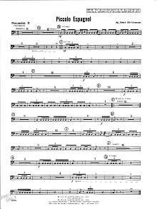 Piccolo Espagnol - Percussion 2 