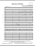 Name Above All Names - Full Score