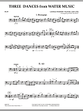 Three Dances from Water Music - String Bass