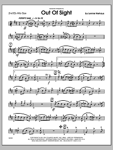 Out Of Sight - Alto Sax 2 