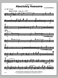Absolutely Awesome - 1st Bb Trumpet