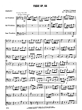 Fugue/Opus 68 - Full Score