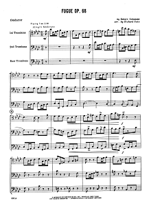 Fugue/Opus 68 - Full Score 