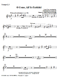 O Come, All Ye Faithful - Bb Trumpet 2,3