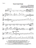 Your Great Name - Violin 1