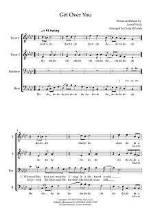 Get Over You (arr. Craig McLeish) 
