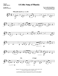 A Celtic Song of Thanks - Solo Violin 2