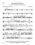 The Nativity of Christ - Flute 2