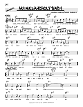 My Melancholy Baby (arr. Robert Rawlins)
