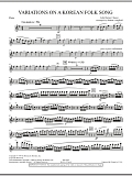 Variations on A Korean Folk Song - Flute