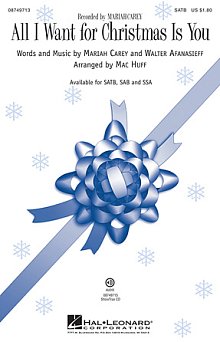 All I Want For Christmas Is You (arr. Mac Huff) 