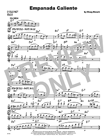 Empanada Caliente - Solo Sheet - Alto Sax 
