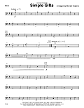 Simple Gifts - Bass